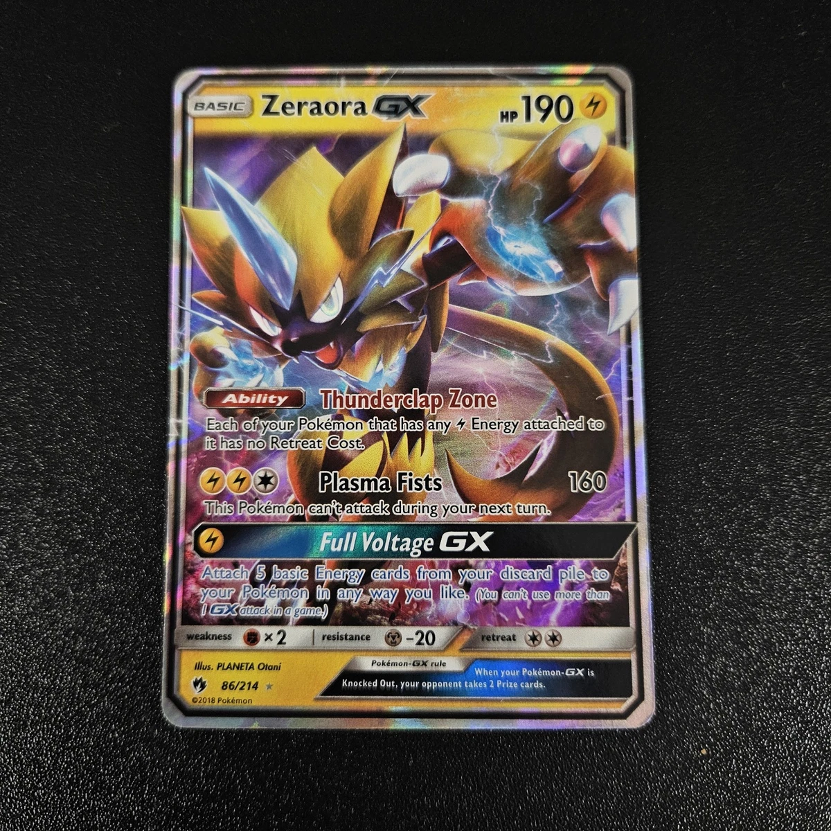 Zeraora GX Pokémon TCG Cards for sale | eBay