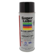 SUPER LUBE 11016 11 oz.,Aerosol,Dry Lubricant 44N743