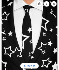 Opposuits ?Starring? Suit ? Men?s Small UK 36 ? Worn Once