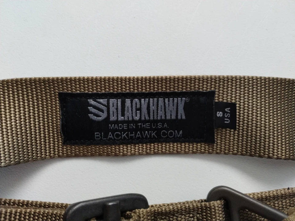 Blackhawk CQB Riggers Belt Coyote Tan Small 1.75 Tactical Rescue Nylon USA Made - Image 2 of 4