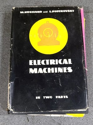 Electrical Machines by M. Kostenko & L. Piotrovsky, Moscow - Volume 1 Only