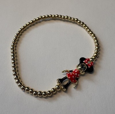 Disney x Baublebar Minnie Mouse 3D Gold Pisa Bracelet
