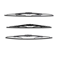 Bosch Front and Rear Windshield Wiper Blade Set Kit For Mitsubishi
