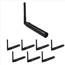 DMX512 2.4G Wireless 7 Receivers  1 Transmitter For LED Stage Disco Party DJMU