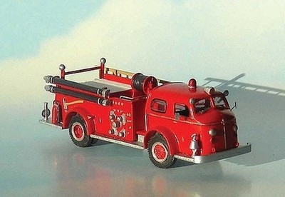 Sylvan Scale Models v072 Ho Maßstab 1947-1954 Amerikanische Lafrance 700 - Set