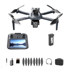 GPS Return Drone 4.3" Telecomando Schermo Evitare Ostacoli 4K HD Camera UAV
