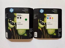 5-PACK HP GENUINE 950XL BLACK  951XL COLOR INK OFFICEJET PRO 8600 exp 2024