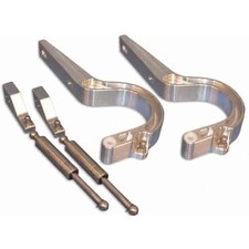 Eddie Motorsports MS149-18P Billet Trunk Hinges 1960-62 Impala Polished Finish
