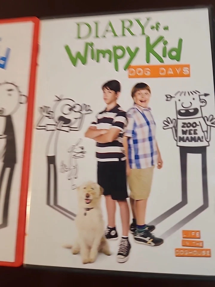 Lot Of 2 DVD's Diary of a Wimpy Kid Dog Days And Rodrick Rules VERY GOOD COND. - Image 3 of 4