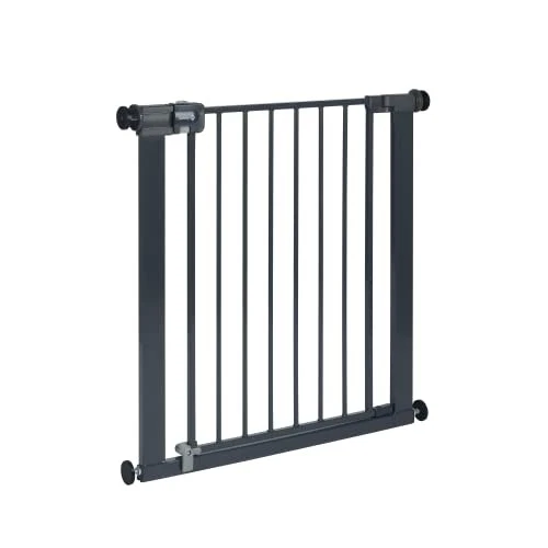 Easy Close Metal Gate, Baby Stair Gate Pressure Fit, 73-80cm (max. 108cm)