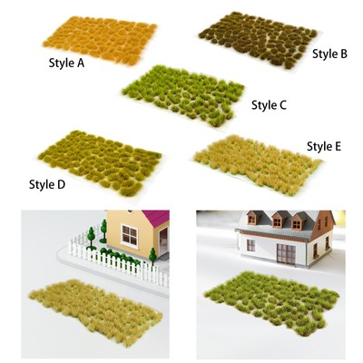 95 Stck. Große Cluster Gras Dioramen Landschaft Dekor Sand Tisch Miniatur Szene Zum Selbermachen