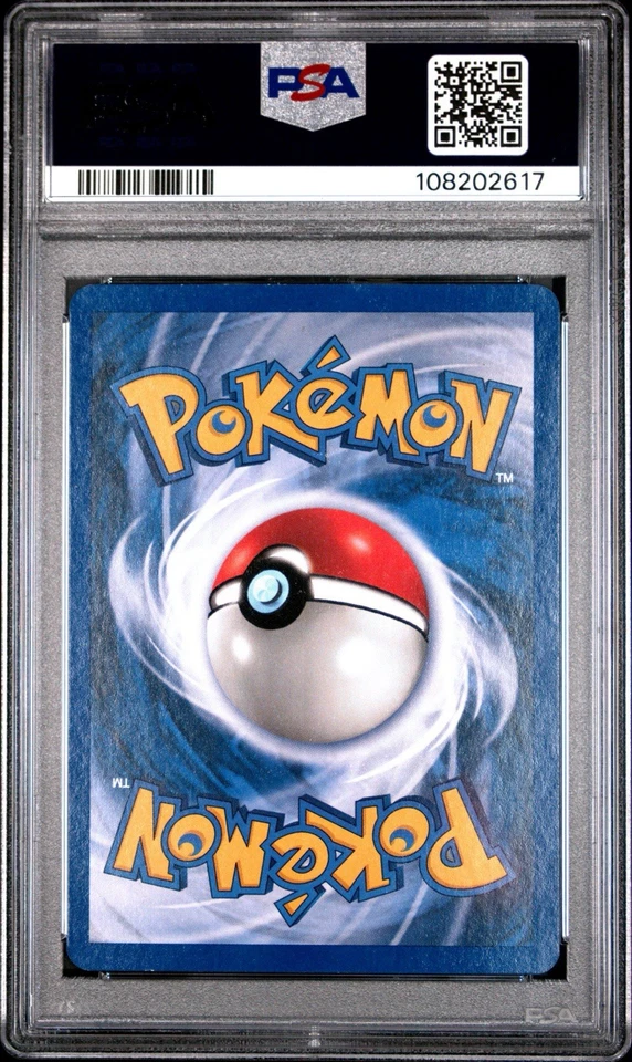 1999 Pokemon Game #10 Mewtu Mewtwo 1st Edition Base Set Holo German Card PSA 7 - Image 2 of 2