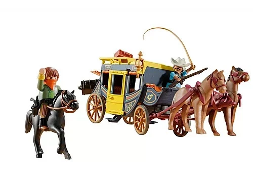 PLAYMOBIL WESTERN 71862 DILIGENCE/BANDIT - Photo 2/4