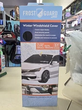 FrostGuard Go Winter Windshield Cover for Snow & Ice, Size, 59" x 41"  Black