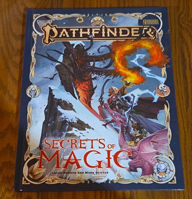 Paizo Pathfinder 2E Secrets of Magic Hardcover Rulebook PZO1117-HC