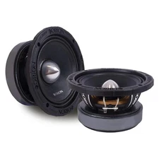 Pair Orion XPM654MBF 6.5" Midbass 1600 Watt 4 Ohm Speakers Car Stereo Mid Bass