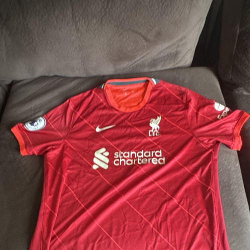 Nike Dri-FIT Liverpool Mohamed Salah #11 Premier League Soccer Jersey XL Red