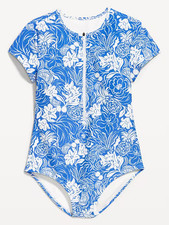 Old Navy NWT HARD-TO-FIND DISCONTINUED Women's Matte 1-Piece Zip Swimsuit - XL