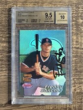 2002 Bowman's Best Blue #146 Freddy Sanchez Auto RC BGS 9.5 Gem Mint 💎