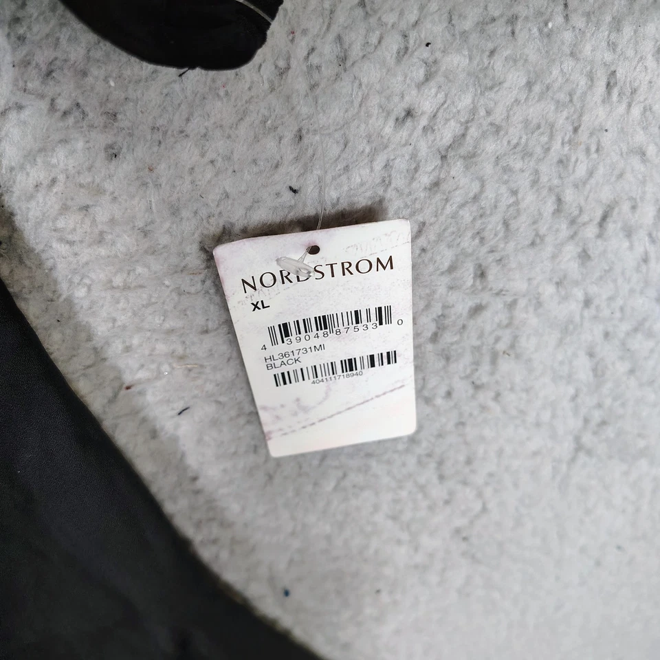 Vestido Chelsea28 para mujer XL negro forrado espalda abierta volantes dobladillo línea A modesto nuevo con etiquetas Foto 4 de 4