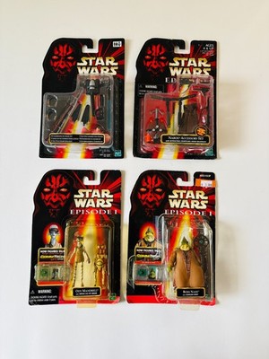 STAR WARS  US Cards - Episode 1  - 4 Figuren im Blister