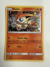 Victini Promo SM Promos SM225 Fire Holo Pokemon Card