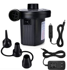 Quick Fill Air Pump, for Inflatable Mattress Bed, Pool Raft, Boat, Swimming Toys