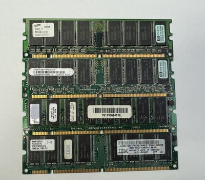 128MB PC133 168 pin SDRAM DIMM Non-ECC Unbuffered 3.3v SPD Desktop Memory RAM