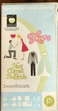 Cricut Sweethearts Shapes Cartridge - Complete w/ Pad, Book and Cartridge