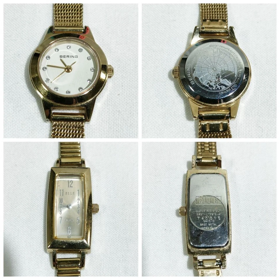 As-Is Bulk Sale of 20 Men's Women's Watches Not Tested Fair Items from Japan - Image 4 of 4