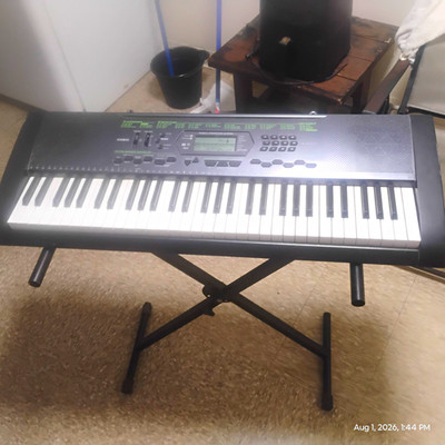Casio CTK-2000 61-Key Full Size Electronic Keyboard, Stand, Built-In Speakers