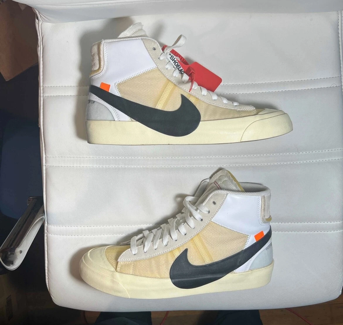 Preços baixos em Nike Off-White x Blazer Mid The Ten | eBay