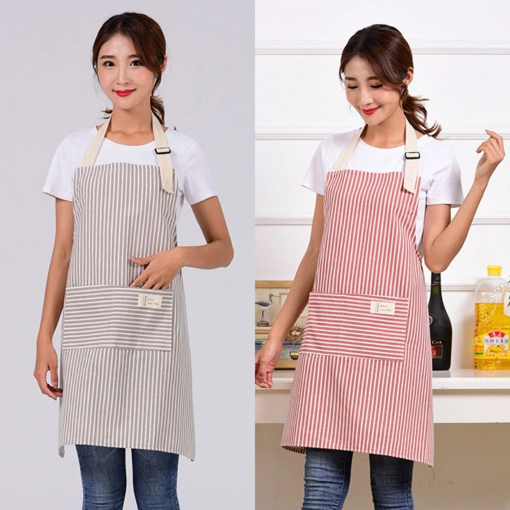 Home Kitchen Aprons Anti fouling Cooking Smock Restaurant Uniform
