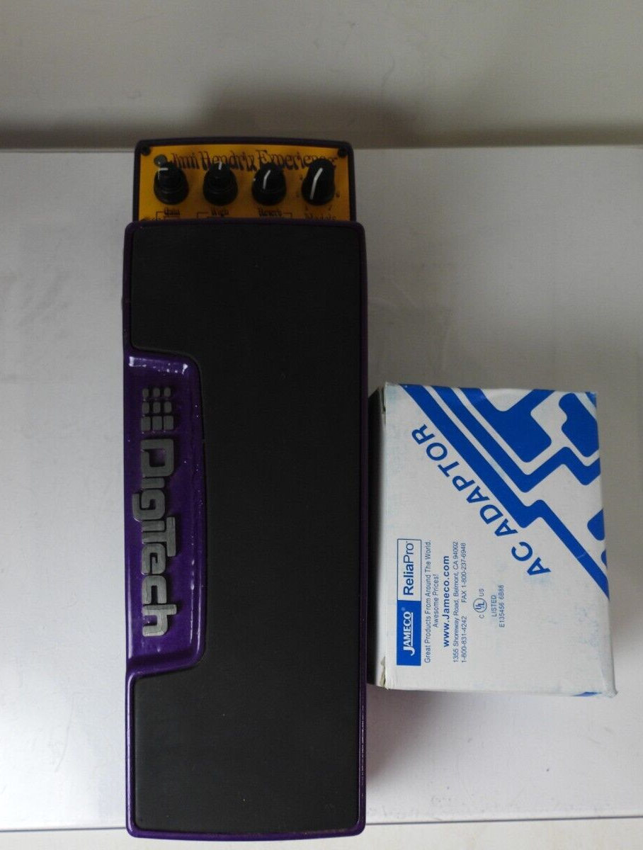 Digitech Jimi Hendrix Experience Multi Effects Pedal w Digitech Jimi Hendrix Experience Multi Effects Pedal w