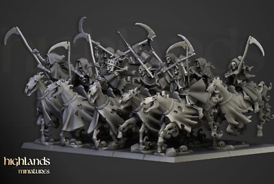 10x Transilvanya Spectral Cavalry Highland für AOS Sigmar Count Hexwraiths