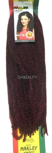 Cherish Synthetic Afro Kinky Cuban Anti itch Hair Extension Marley Twist Braid - Picture 33 of 45