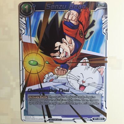 Senzu Bean CHAMPIONSHIP FINAL - BT1-053 C (DBSCG NM/LP)