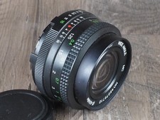 Vintage Vivitar 28mm f2.8 1:2.8 MC Wide Angle MC 49mm Camera Lens Minolta Caps