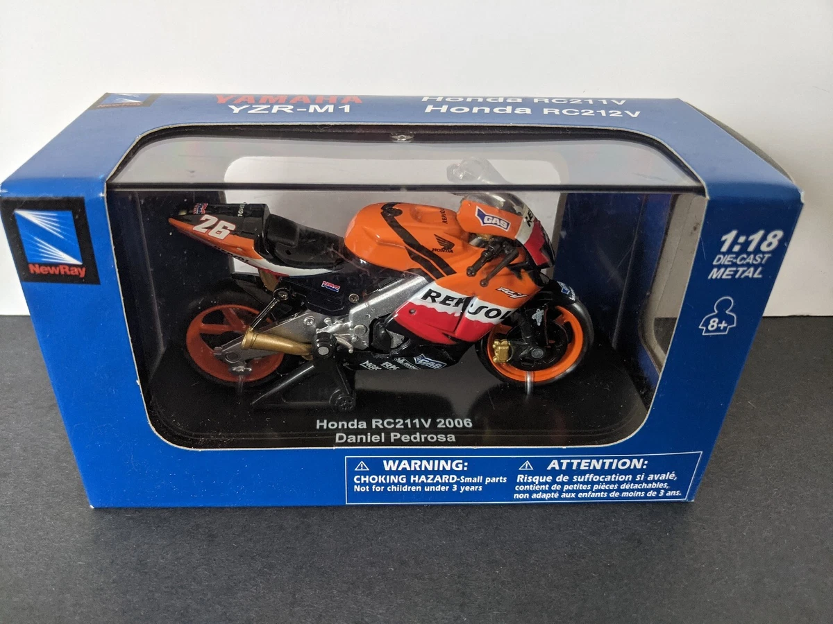 Newray 1:18 Daniel Pedrosa Honda RC211V 2006 #26