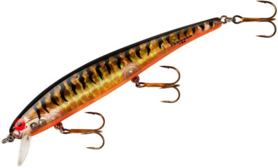   Bomber Wobbler B-15A GPTBRO - Gold Prism Black Back / Bars Orange Belly  