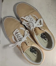 Vans Old Skool Lace Up Suede "Taos Taupe" Men 8.5 Women 10 | 41 Never Worn!