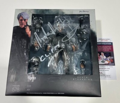 Death Stranding figma Cliff by Max Factory | Rare Collectible Figure Signed
