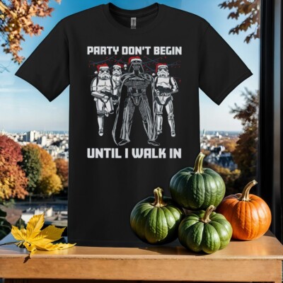 Star Wars Santa Vader Party When T-Shirt T Shirt Herren Damen Unisex Tshirt SY767