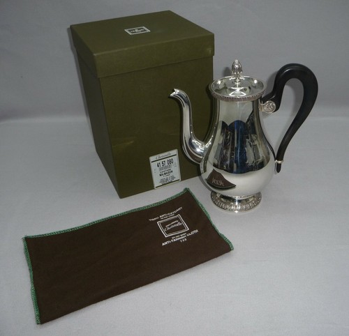 CHRISTOFLE Paris Caffettiera Malmaison Caffettiera NUOVA IMBALLO ORIGINALE Caffettiera - Foto 2 di 7