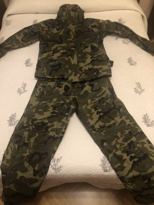 Traje Intemperie Impermeable Ejercito Español Talla 2 | eBay