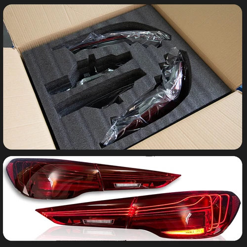 2X für BMW 4er M4 G22 G23 Beleuchtung LED Dynamisches Rück Bremsleuchten E-Mark - Bild 3 von 22