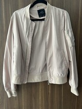 Zara Light Pink Bomber Jacket Size EUR SMALL