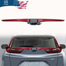 For Honda CRV 2017 2018-2022 Gloss Black LED Rear Door Trunk Bumper Tail Lights