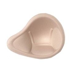 Set of 2 Sponge Foam Bra Inserts Mastectomy Cleavage Left Right Chest Soft Pad