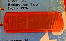 Lucas L867 Oem Austin Marina Jensen Healey Front Turn Signal Light Lens Original